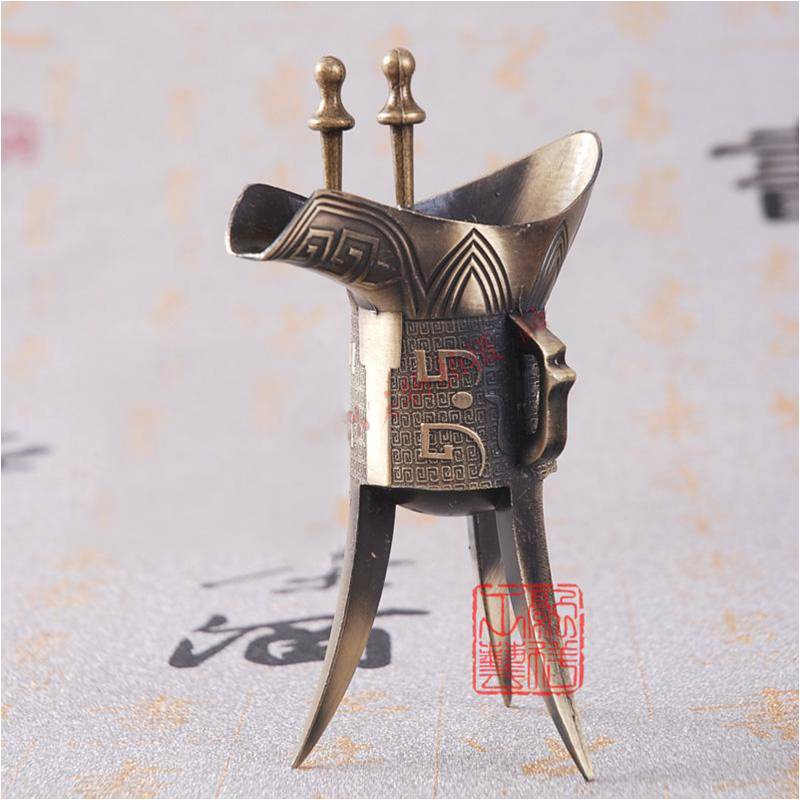 影視道具-青銅鼎、酒杯